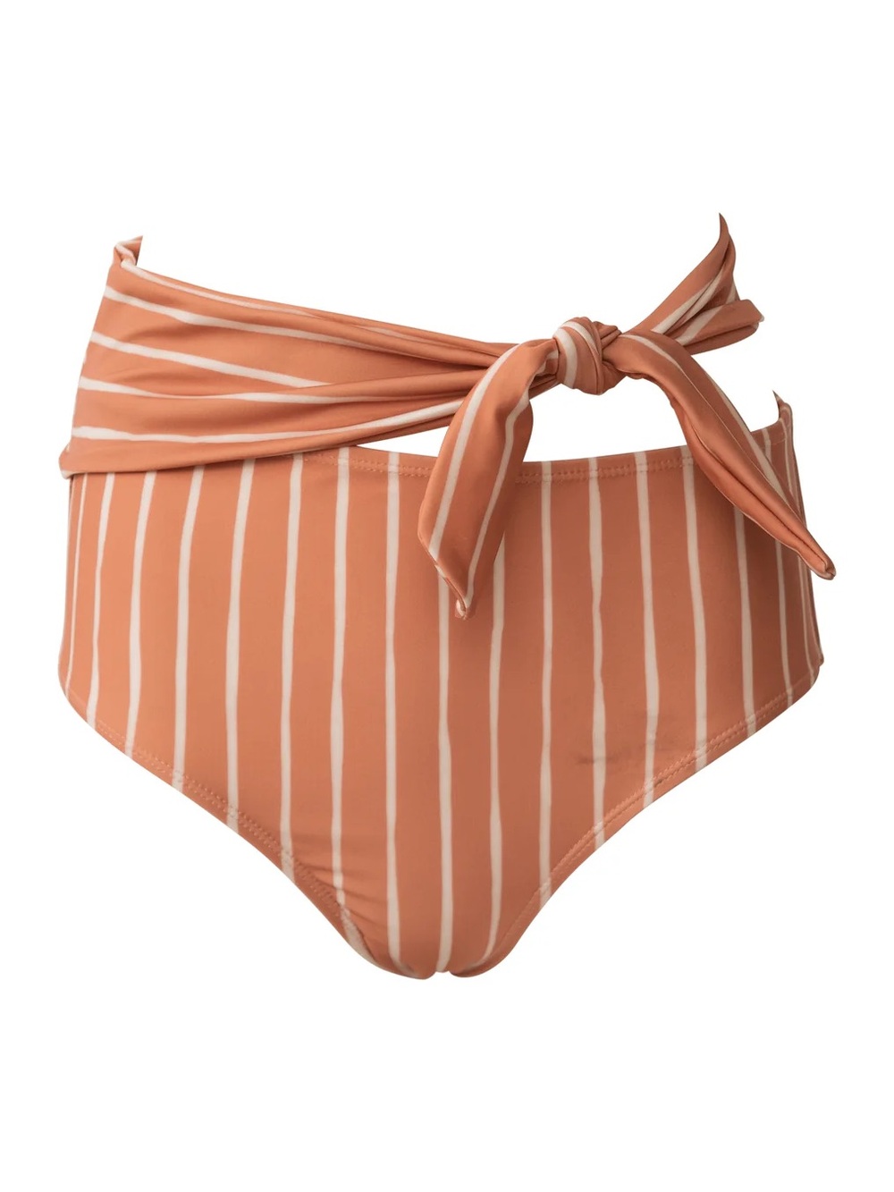 Nani Swimwear Terracotta Side Tie Bikini Bottom, size Large